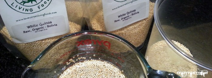 Soaking Quiona
