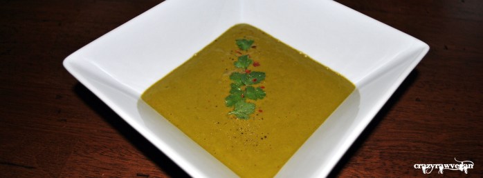 Spicy Green Lime Cilantro Soup