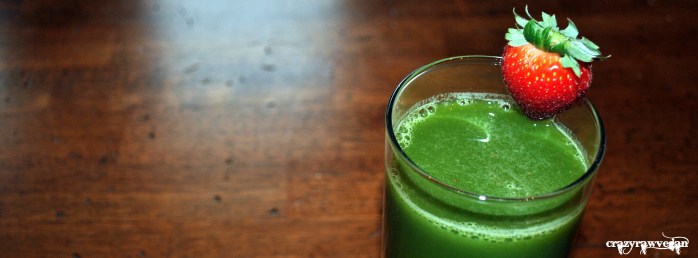 Strawberry Greens Juice